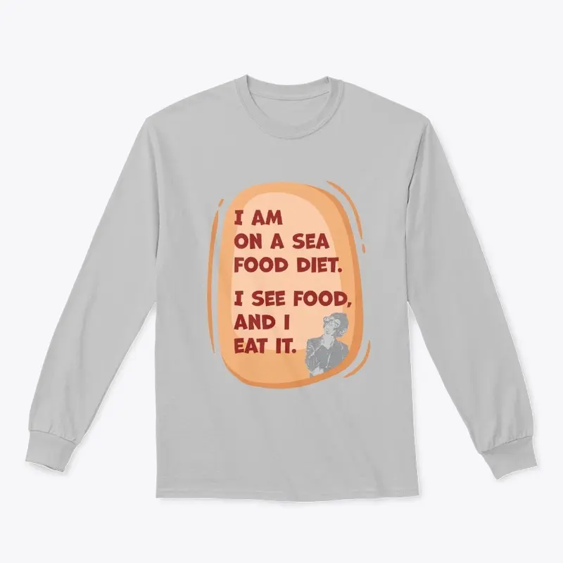 Sea food diet clothing